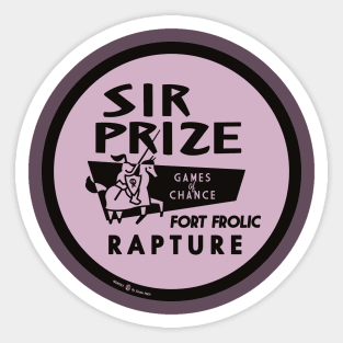 Sir Prize Games of Chance Sticker